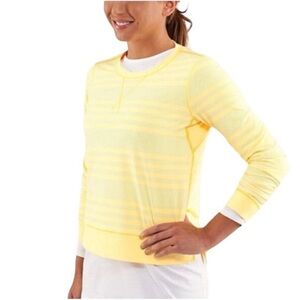 Lululemon Striped Long Sleeve Top
